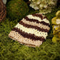 Waffle Beanie Hat (Honeycomb Stripes) - Ema Jane