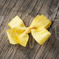 Grosgrain Bows Secured to Double Prong Clips, Bows,Hair Flowers,Hair Clips, Ema Jane Boutique