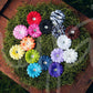 Small Bright and Colorful Gerber Daisy Flower Hair Clips - Ema Jane
