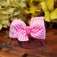 Grosgrain Striped Bow Double Prong clips, Bows,Hair Clips, Ema Jane Boutique