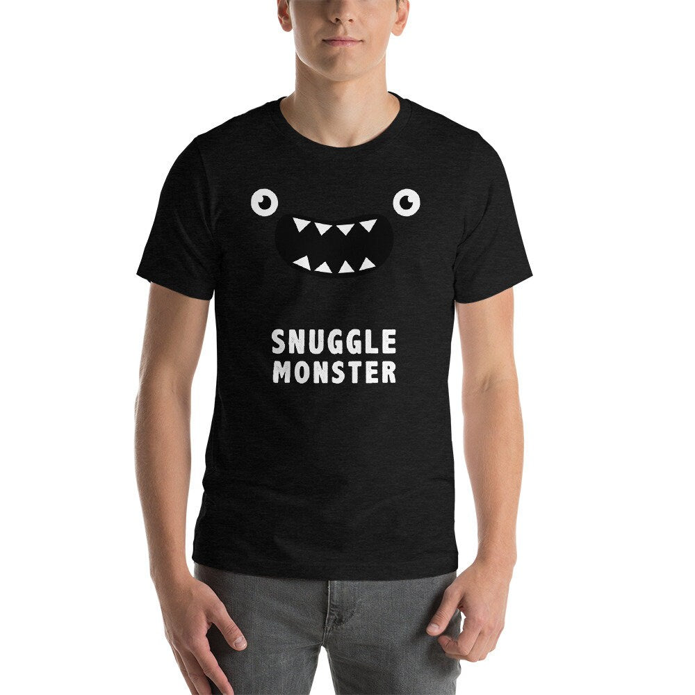 Snuggle Monster Short-Sleeve Unisex T-Shirt