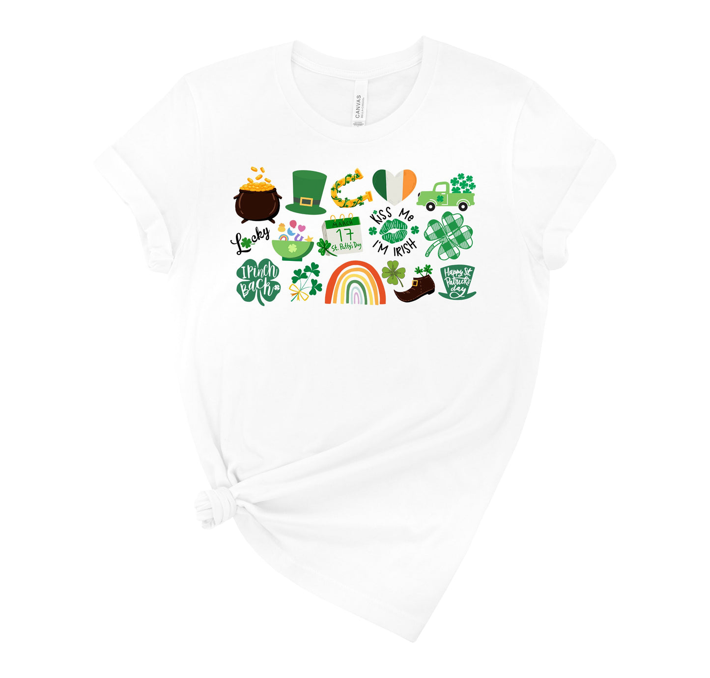 It’s the Little Things | Happy St. Patrick's Day of Green | UNISEX Relaxed Jersey T-Shirt for Women