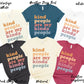 Kind People are My Kinda People Kindness Soft graphic T-shirt - Unisex Women's Cozy Tee
