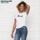 100 (one hundred) Things to be Happy About | Happiness Positivity Joy | UNISEX Relaxed Jersey T-Shirt for Women