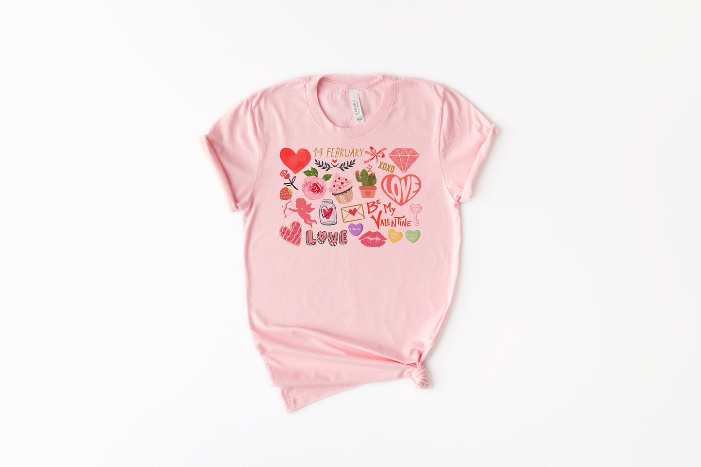 It’s the Little Things | Happy Valentine's Love Day | UNISEX Relaxed Jersey T-Shirt for Women