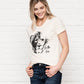 Be The Lion Women's Fierce Inspired Tee  | DesIndie | UNISEX Relaxed Jersey T-Shirt for Women