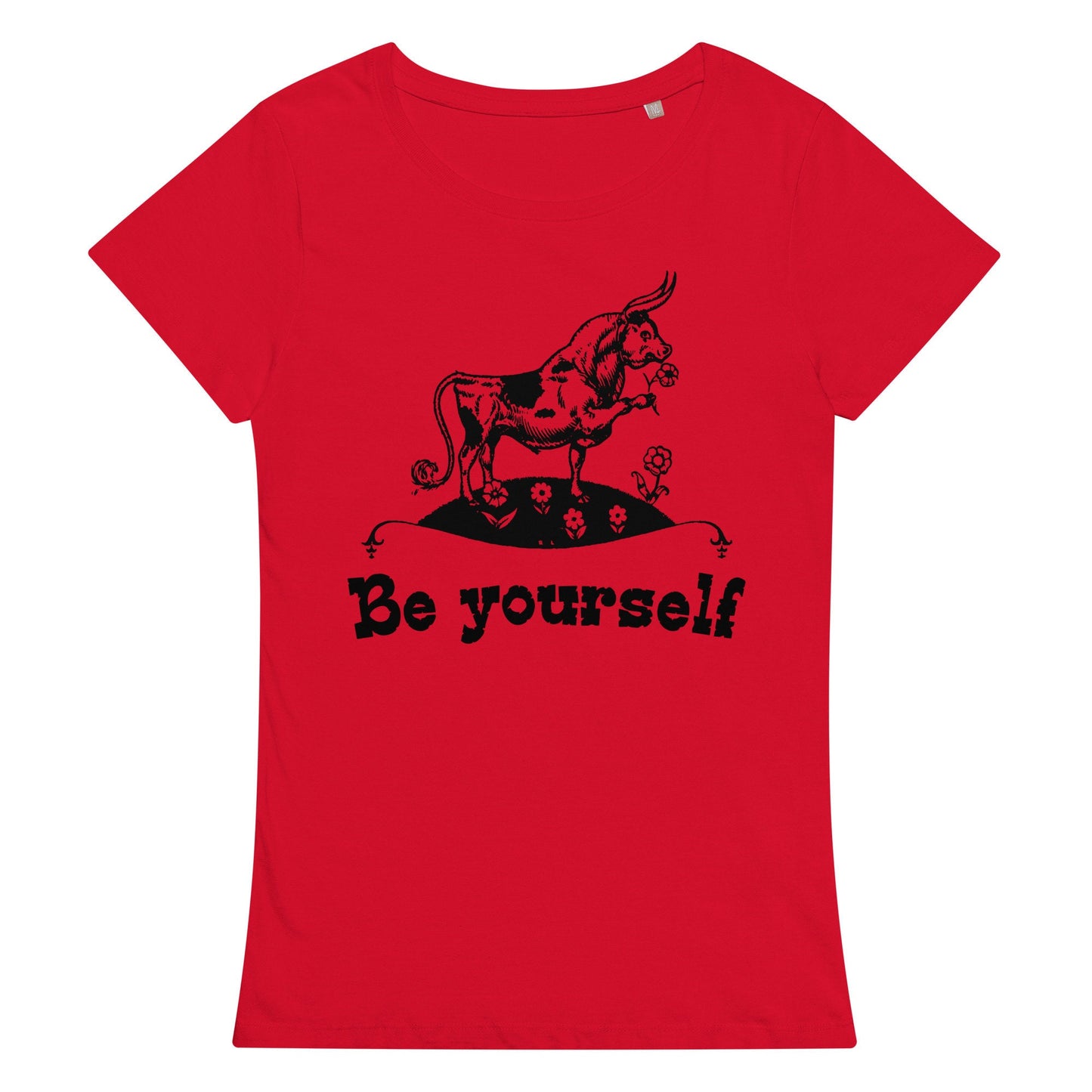 Be Yourself Bull Women’s basic organic t-shirt