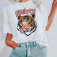 Fierce Eye of The Tiger Animal Ultra Soft Graphic Tee Unisex Soft Tee T-shirt for Women or Men