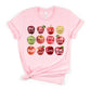 Apples, Apples, Apples!  Teacher Ultra Soft Graphic Tee Unisex Soft Tee T-shirt for Women or Men