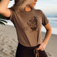 Give a Hoot, Don't pollute Owl Vintage Retro | DesIndie | UNISEX Relaxed Jersey T-Shirt for Women