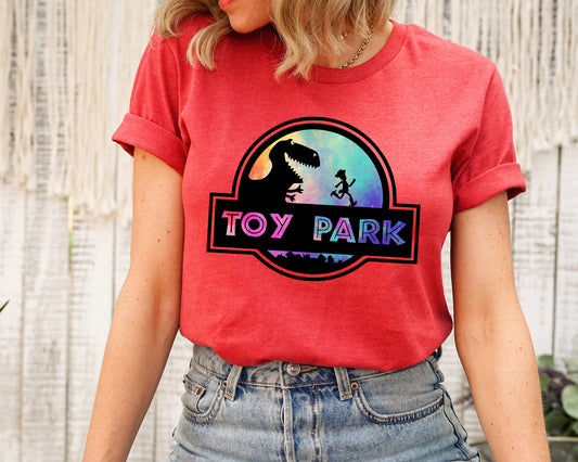 Toy Jurassic Park Funny and Cute Story Shirts| UNISEX Relaxed Jersey T-Shirt for Women