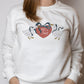 Vintage Goose Duck 1980's Girl Style Cottage Core Ultra Cozy Retro Drop Shoulder Graphic Sweatshirt for Women or Men