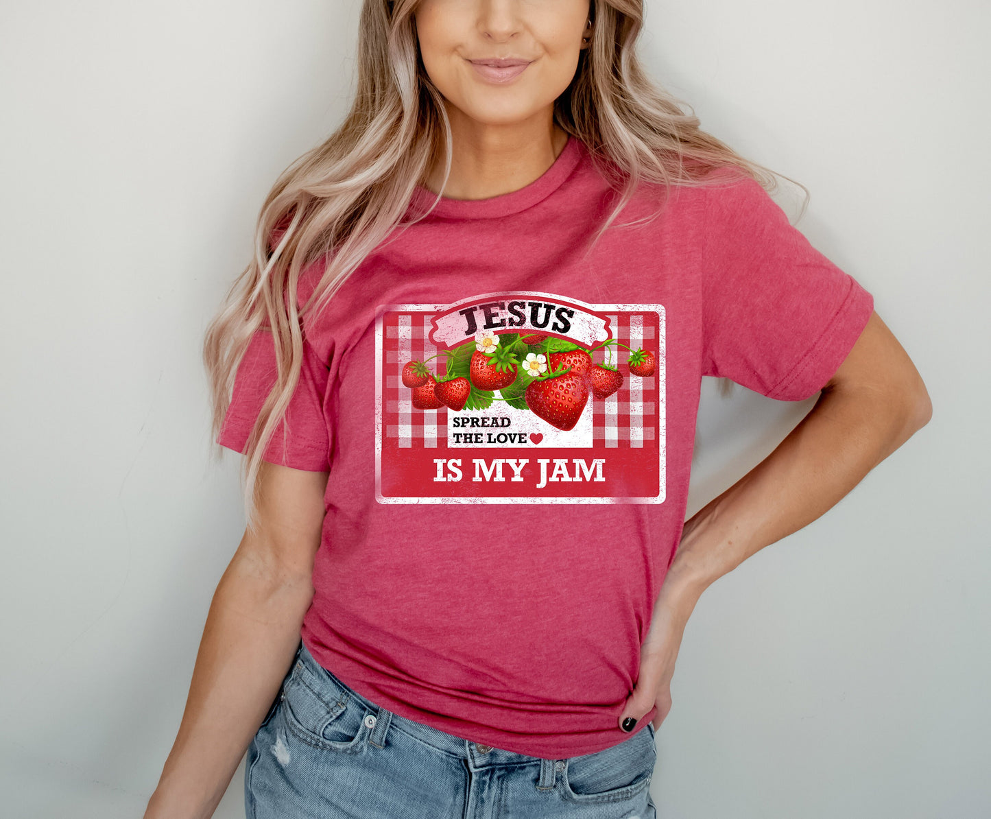 Jesus Is My Jam Christian Condiment Ultra Soft Graphic Tee Unisex Soft Tee T-shirt for Women or Men