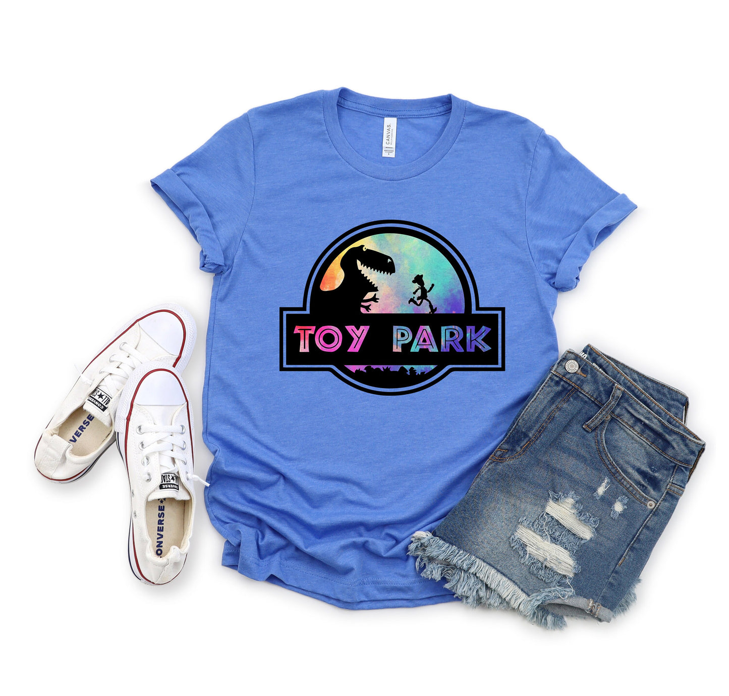 Toy Jurassic Park Funny and Cute Story Shirts| UNISEX Relaxed Jersey T-Shirt for Women