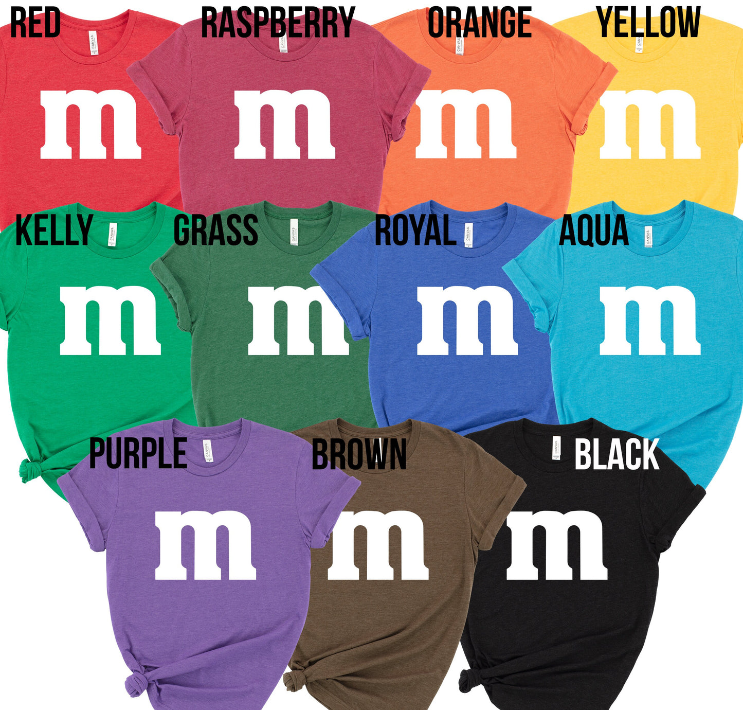 Deliciously Soft Letter M Costume Tees