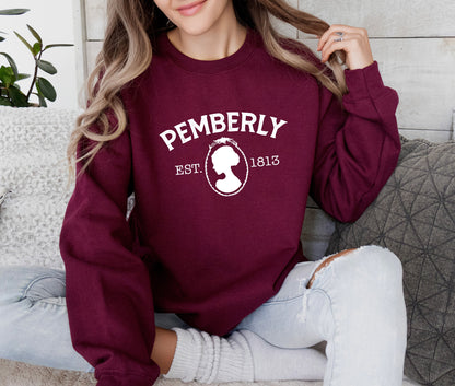 Pemberly Jane Austen Pride and Prejudice Sweater Sweatshirt