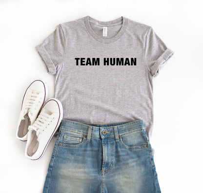 Team Human | UNISEX Relaxed Jersey T-Shirt for Women