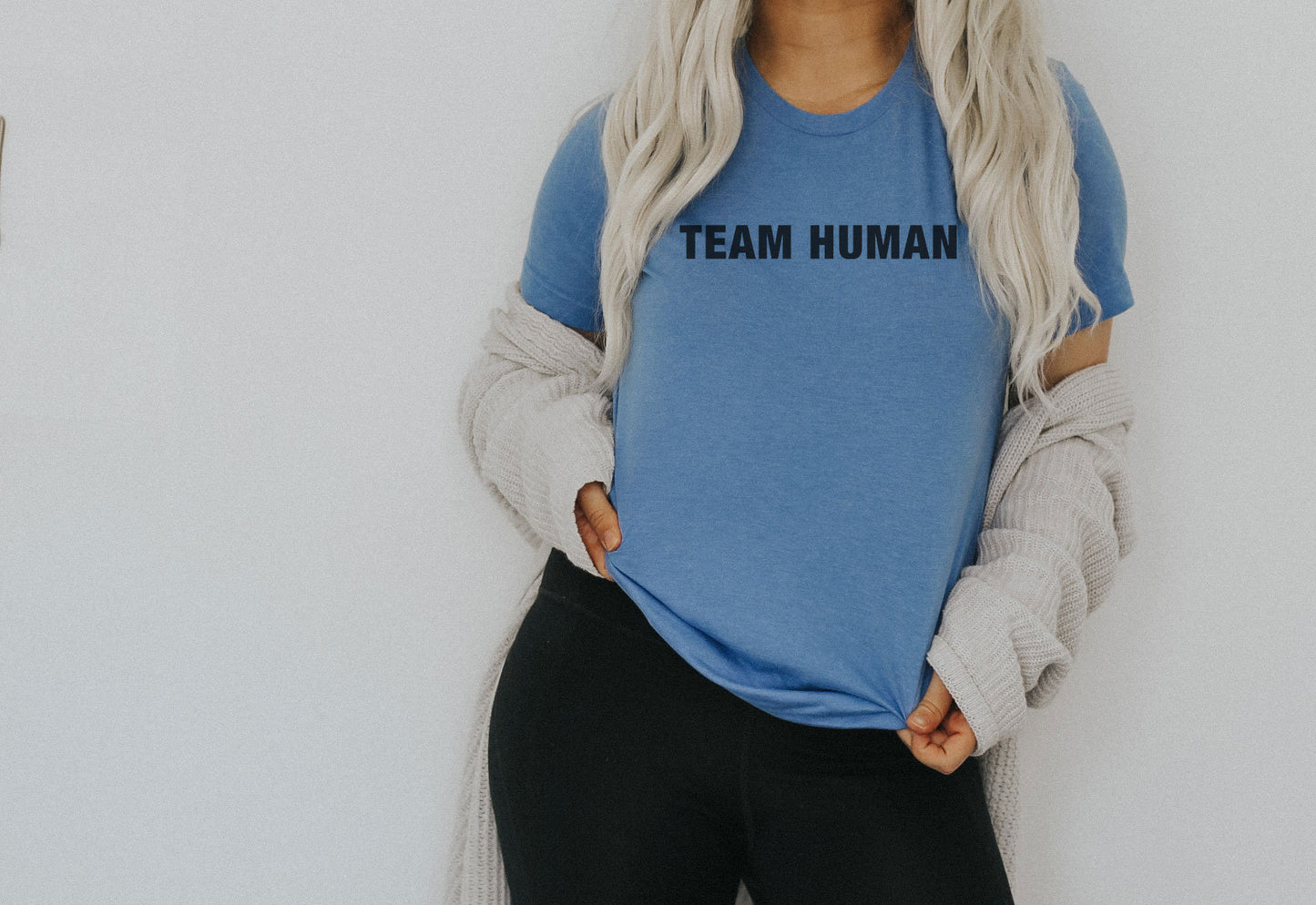 Team Human | UNISEX Relaxed Jersey T-Shirt for Women